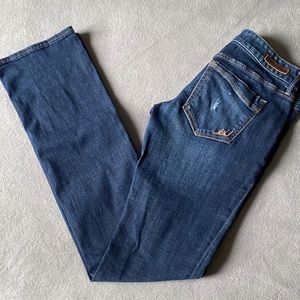 6 Long EXPRESS Barely Boot Stella Low-Rise Jeans